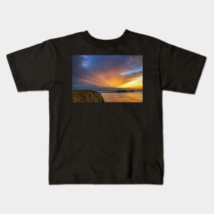 Worms Head, Rhossili Bay, Gower Kids T-Shirt